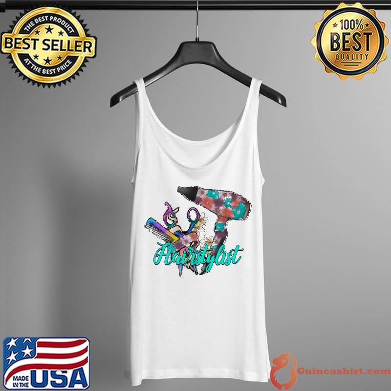 Awesome Hairdresser Hairstylist Shirt Tank Top