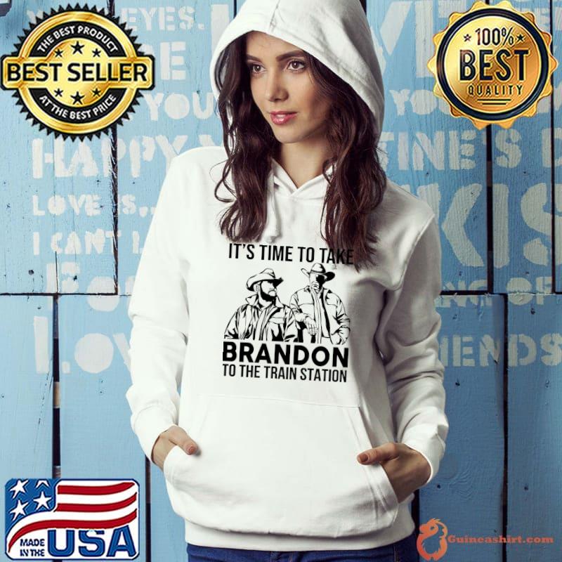 Awesome It's Time To Take Brandon To The Train Station Vintage Shirt