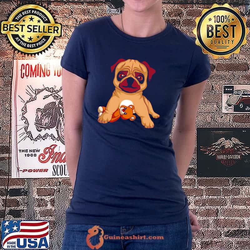 Awesome pug dog t shirt