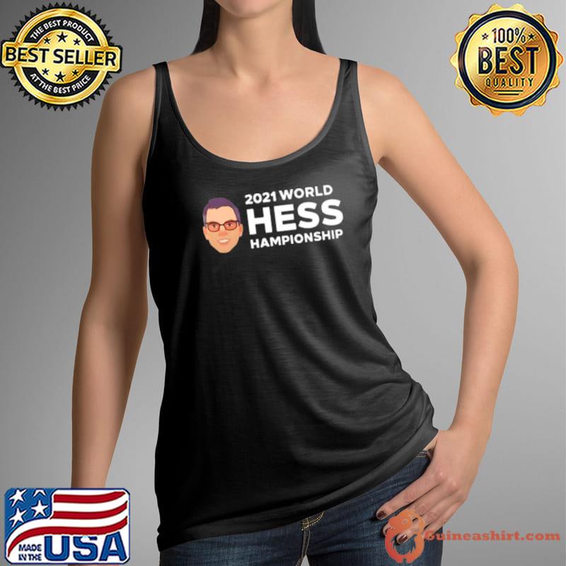 Awesome Robert Hess 2021 World Chess Championship Shirt Tank Top