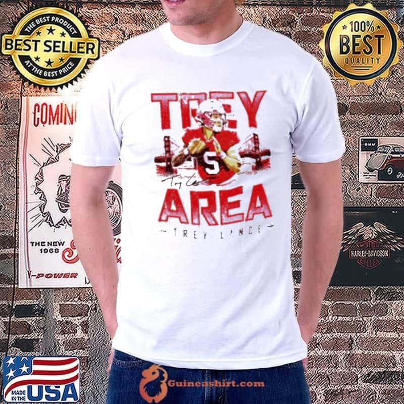 Awesome San Francisco 49ers Trey Lance Trey Area Unisex