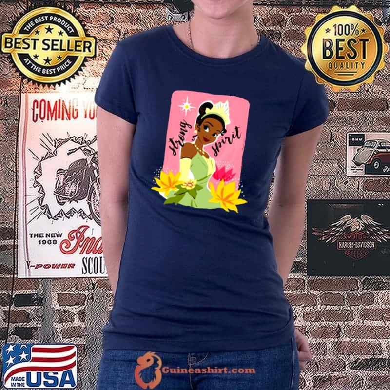 Awesome The Princess The Frog Tiana Portrait Free Spirit Shirt Ladiestee
