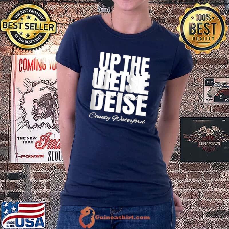 Awesome Waterford Supporters Gaelic Football and Hurling Shirt Ladiestee