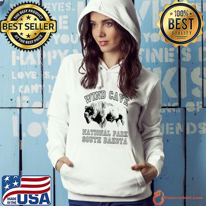 Awesome Wind Cave National Park South Dakota Buffalo Hiking Outdoors Premium T-Shirt