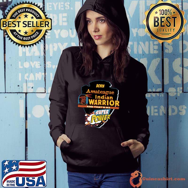 Best Assateague Native American Indian Born With Super Power Premium T-Shirt