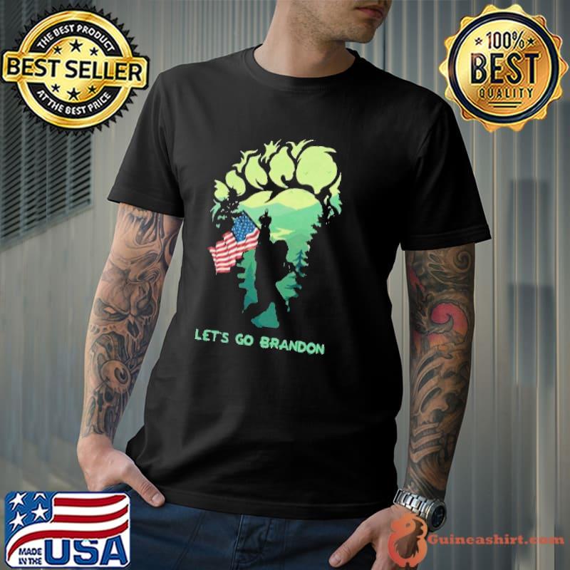 Best Bigfoot Let’s Go Brandon Shirt Unisex