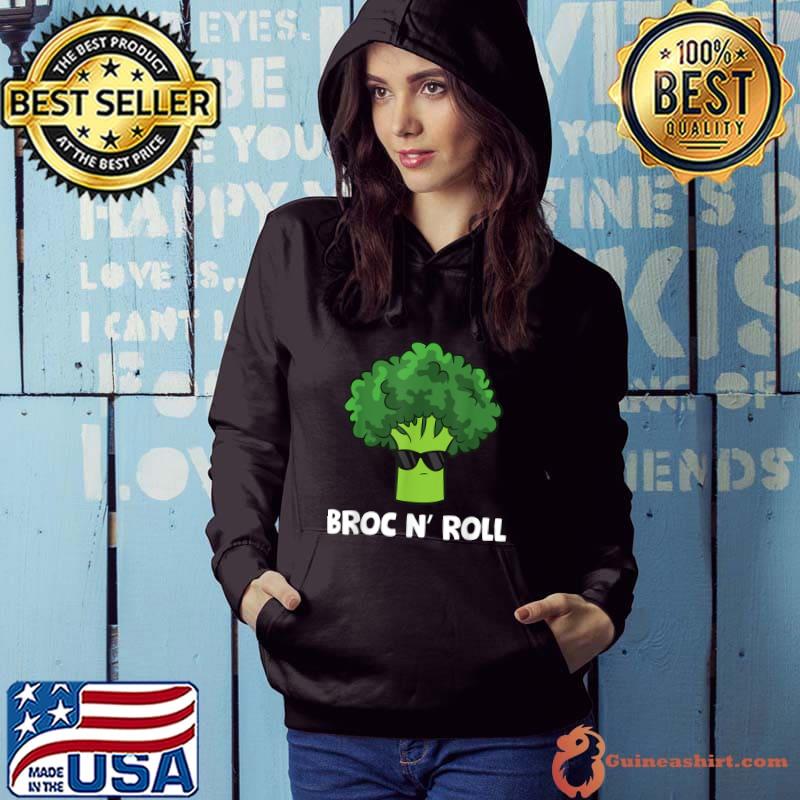 Best Broccoli Broc N Roll Vegetable Love Broccoli T-Shirt