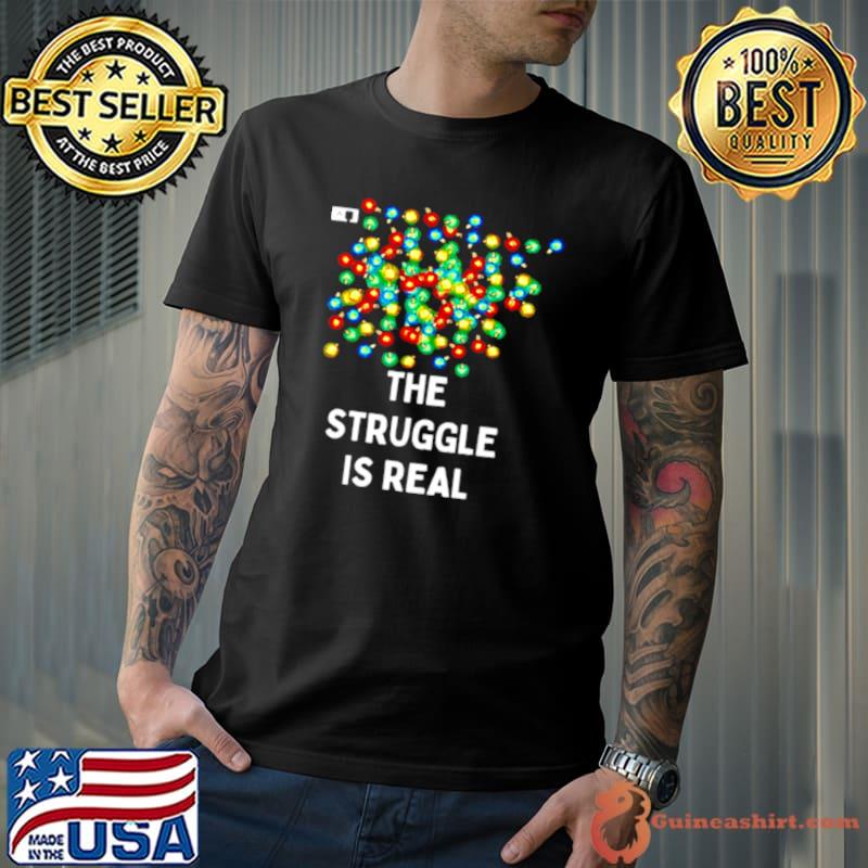 Best christmas lights struggle is real Unisex