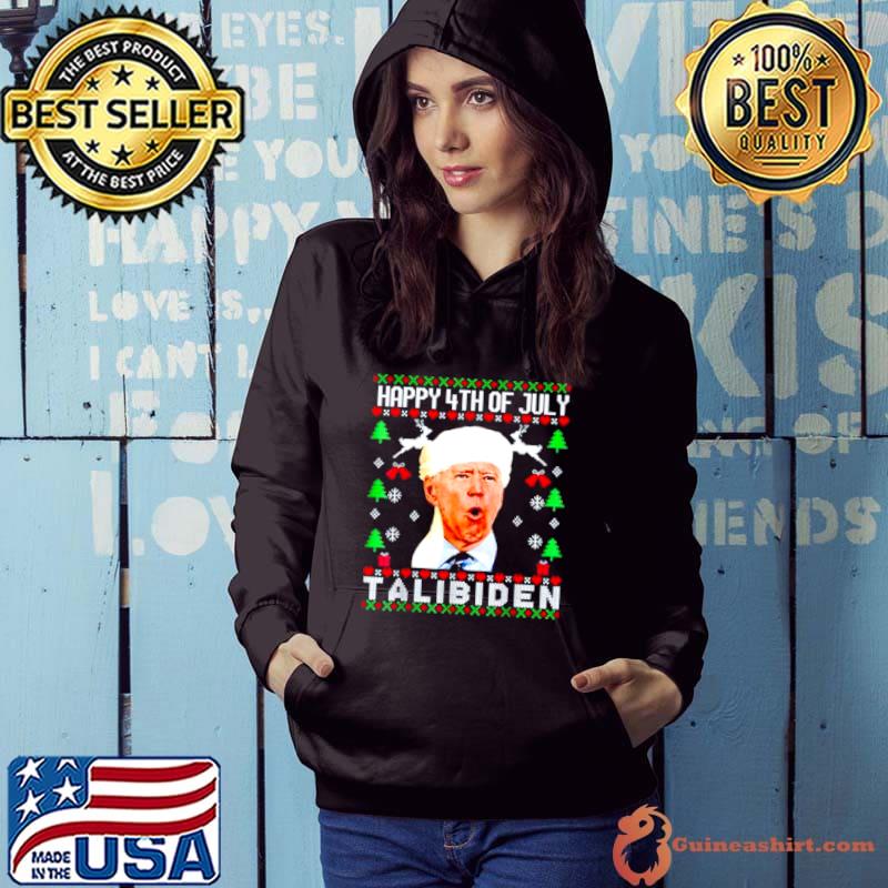 Best Nice biden happy 4th of July Talibiden Christmas shirt