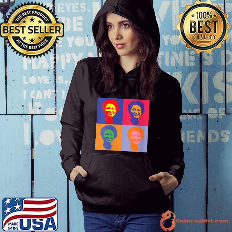 Best Stacey Abrams Progressive Georgia Portrait Pop Art T-Shirt Hoodie