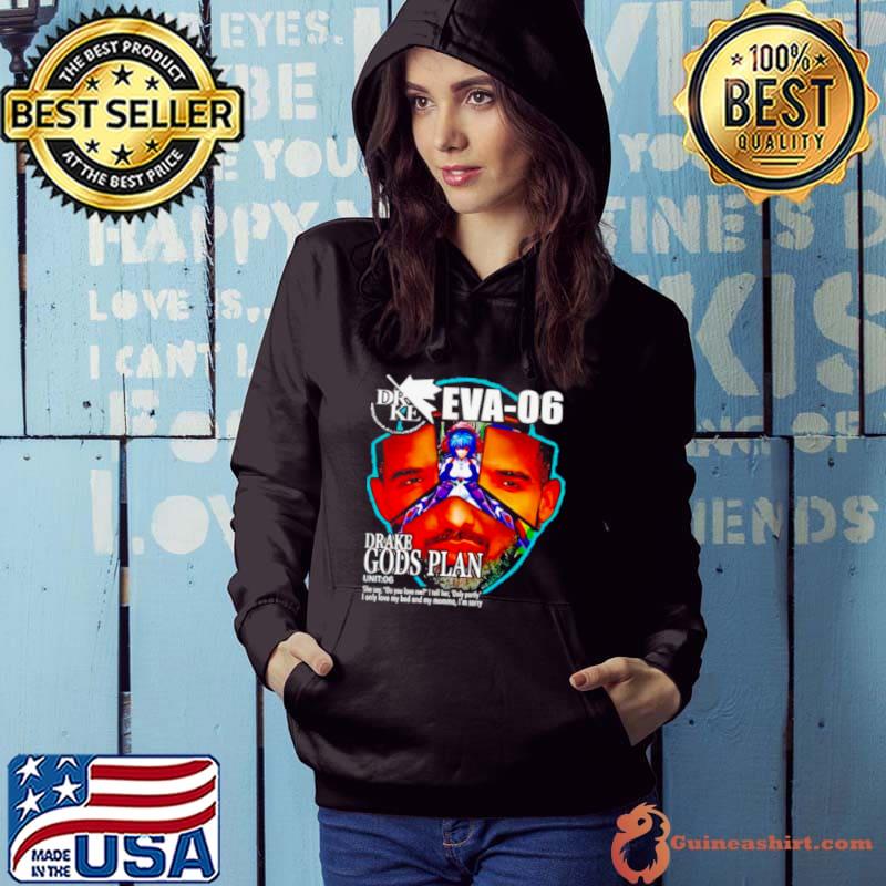 Best Top drake Evangelion God’s plan shirt