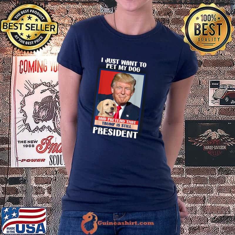 Trump Logo Dog T-Shirt