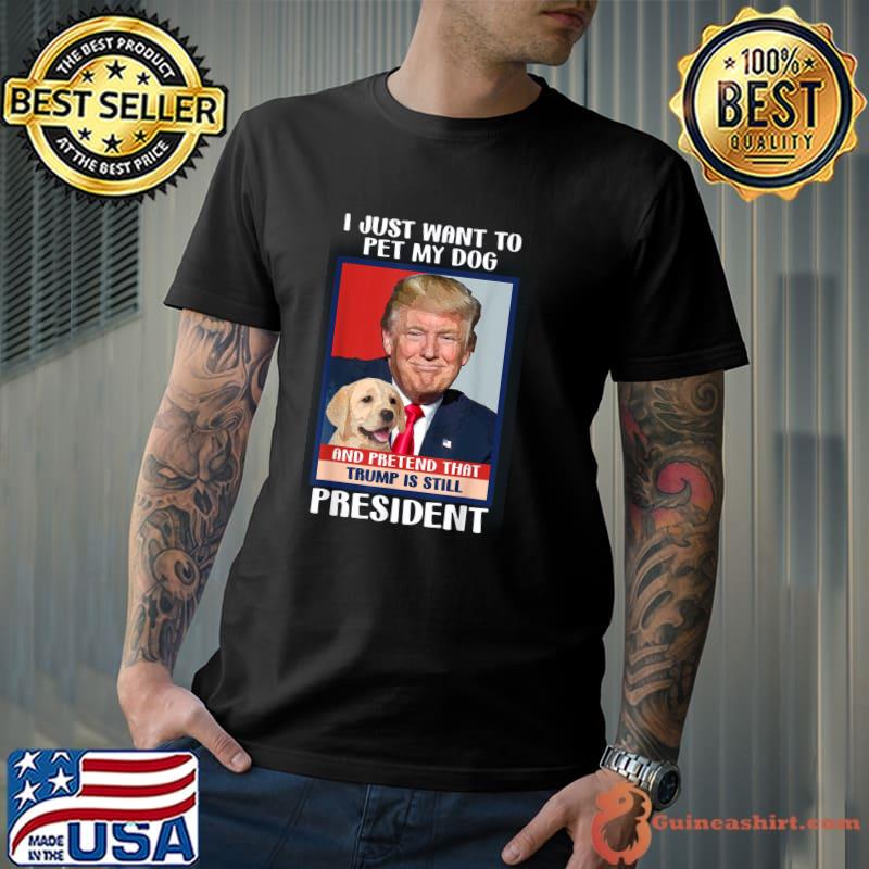 Trump Logo Dog T-Shirt