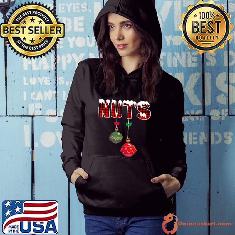 Chest Nuts Funny Matching Chestnuts Christmas Couples Nuts T-Shirt