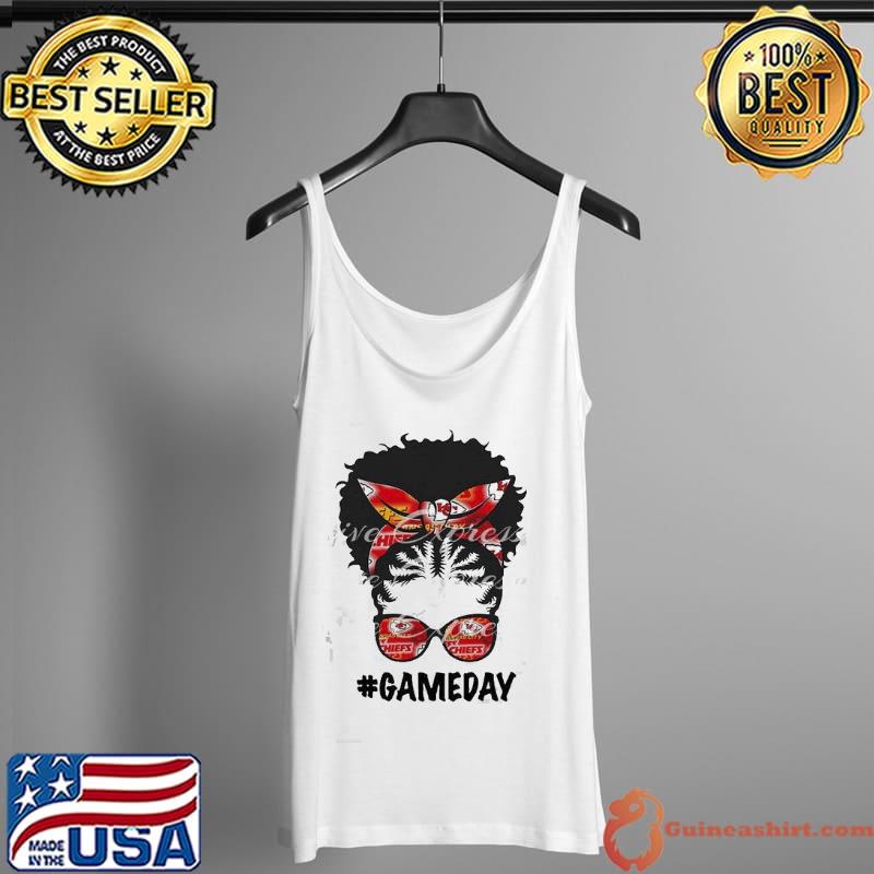 Chiefs Game Day The Girl Glasses Shirt Tank Top