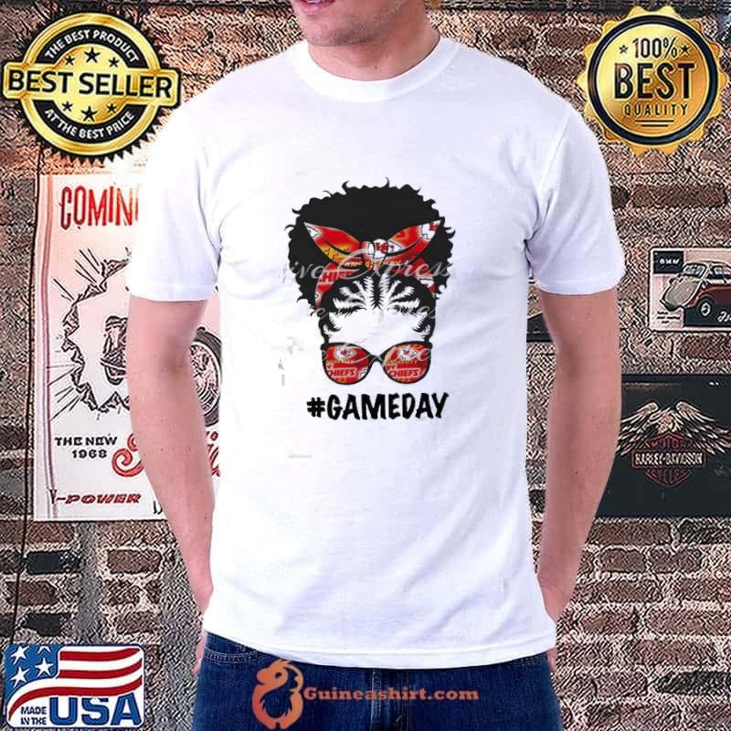 Chiefs Game Day The Girl Glasses Shirt Unisex