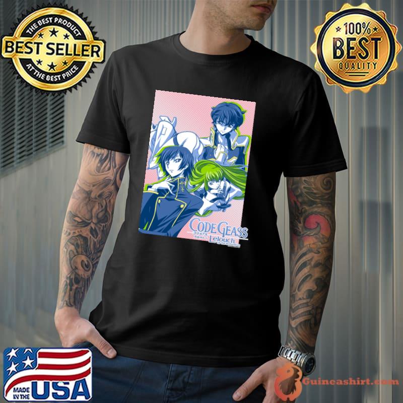 Code Geass Susaku, CC, and LeLouch T-shirt
