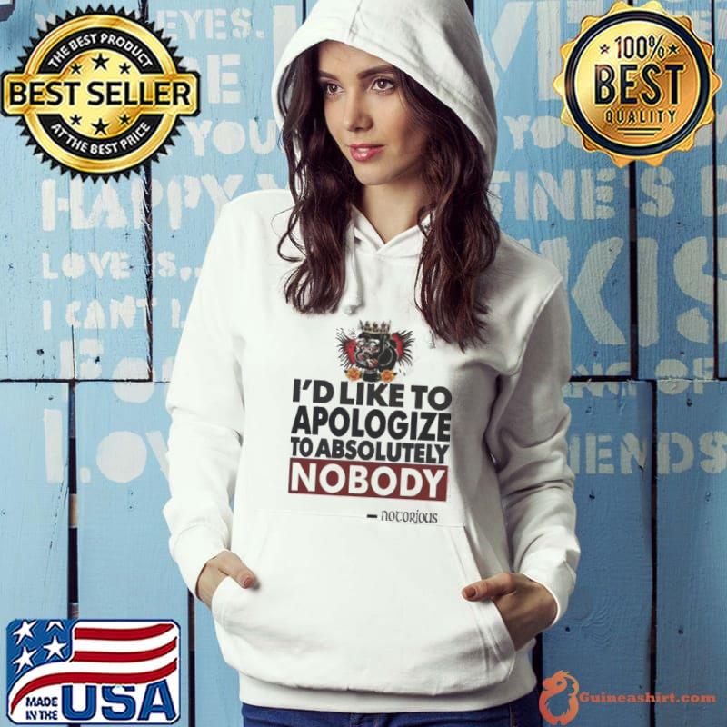 Conor Mcgregor I'd Like To Apologize Ufc Mma Notorious Vintage Shirt
