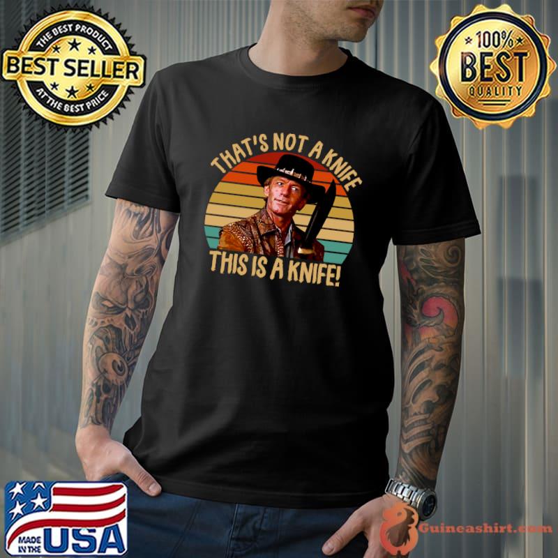 Crocodile Dundee That's Not A Knife vintage T-Shirt