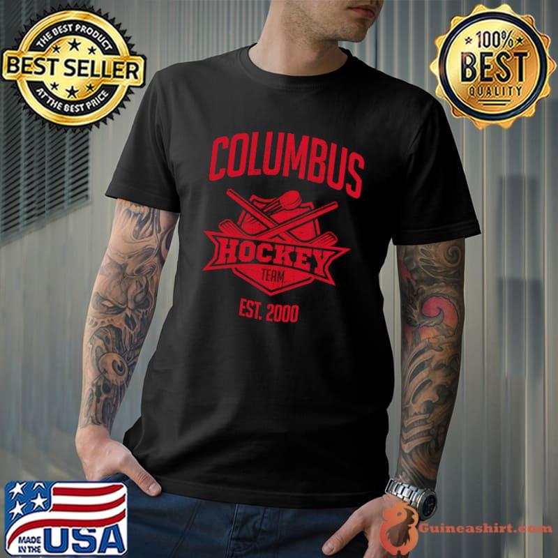 Distressed Blue Retro Jacket Look Party Tailgate Fan T-shirt