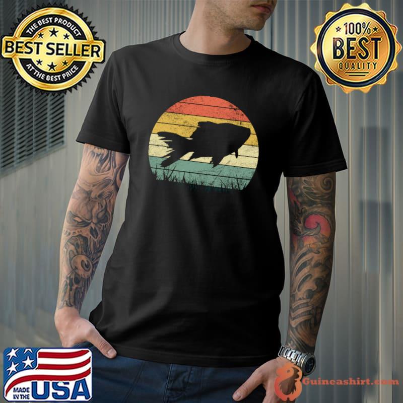 Fish Tank Retro Aquarium Lover Fishkeeper Vintage Fish Tank T-Shirt