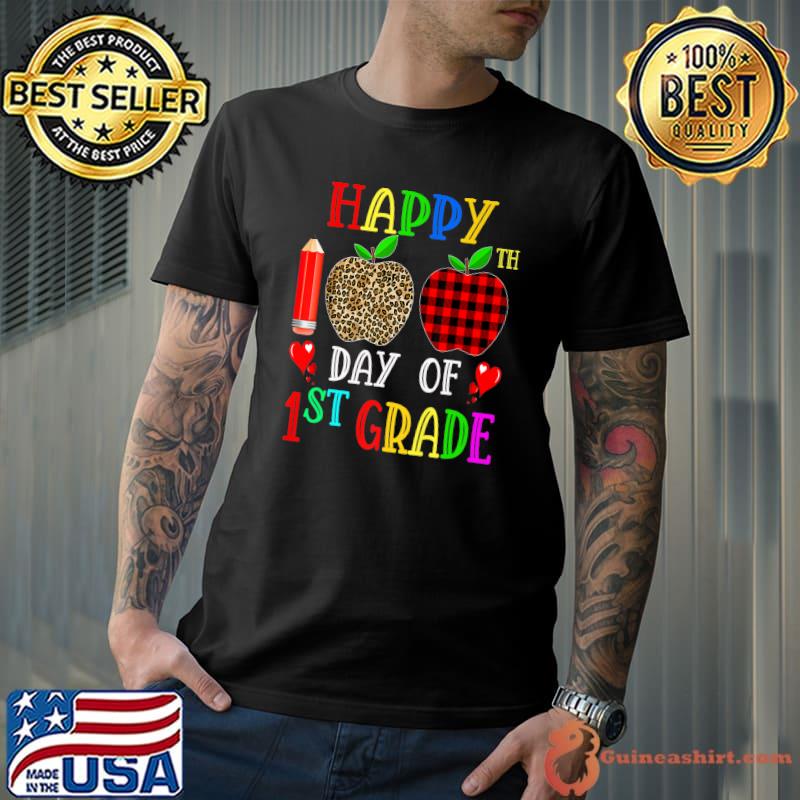 Funny 100 Days Smarter Teacher 100th Day of School Tee Premium T-Shirt