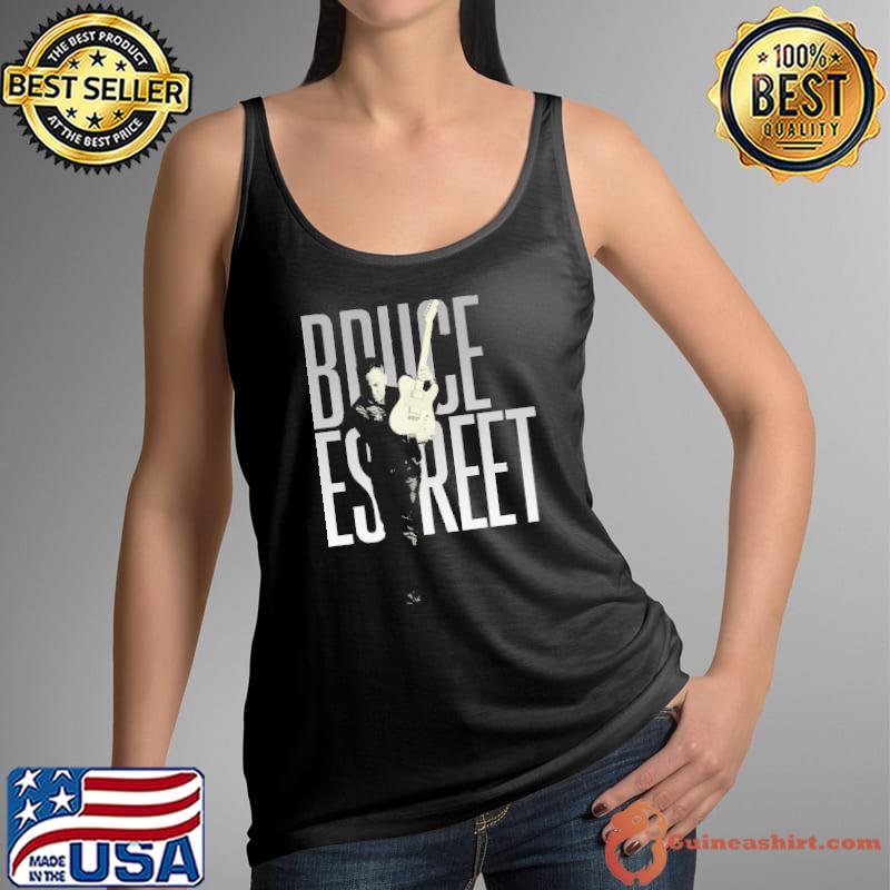Funny Bruce Springsteen E Street Band Telecaster Pose Shirt Tank Top