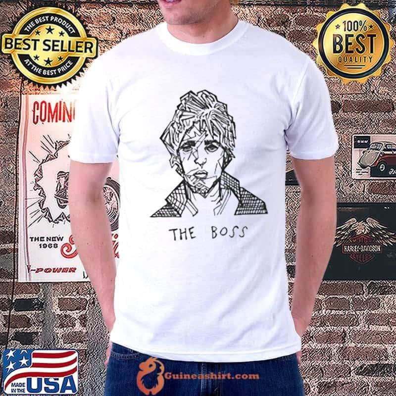 Funny Bruce Springsteen The Boss Art Shirt Unisex