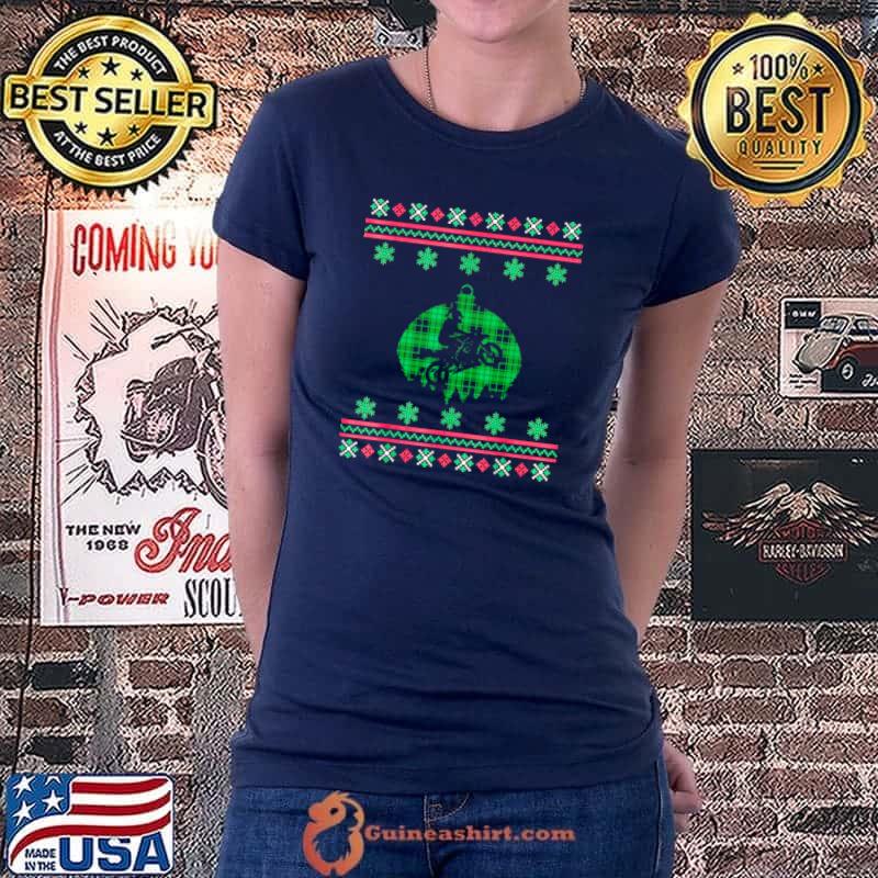 Funny Christmas Sportbike Motorcycle Shirt