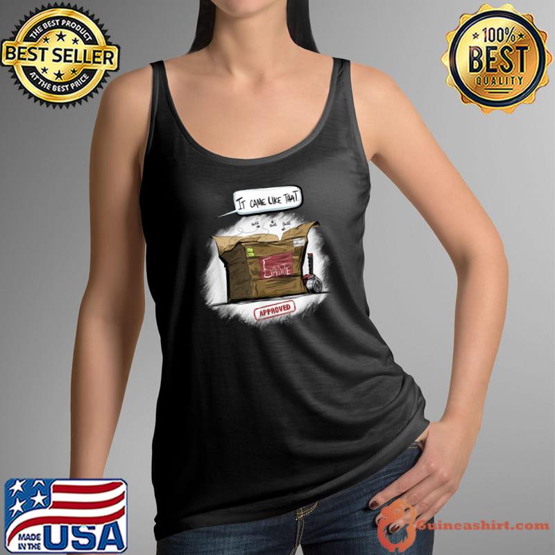 Funny Expedite, delivery, worker, box, shipping, express crew T-Shirt Tank Top