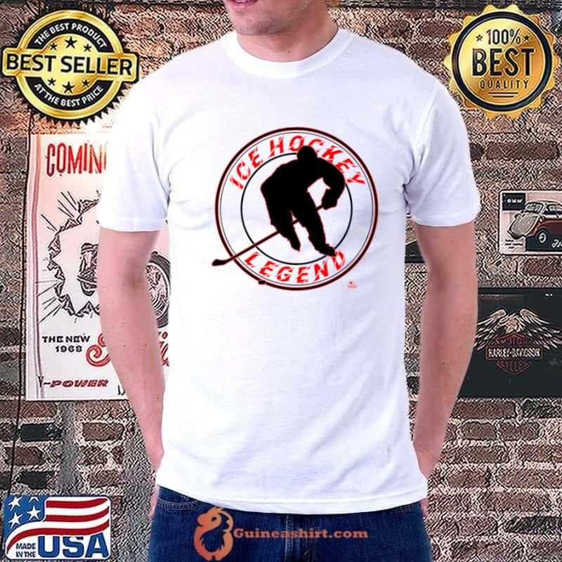 Ice Hockey Legend Funny Players and Goalie T- Unisex