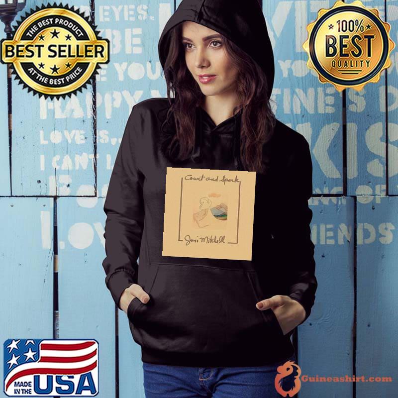 Joni Mitchell Court And Spark Album Cover Shirt