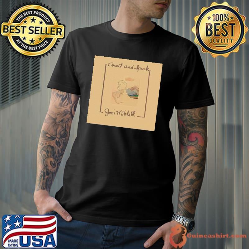 Joni Mitchell Court And Spark Album Cover Shirt Unisex