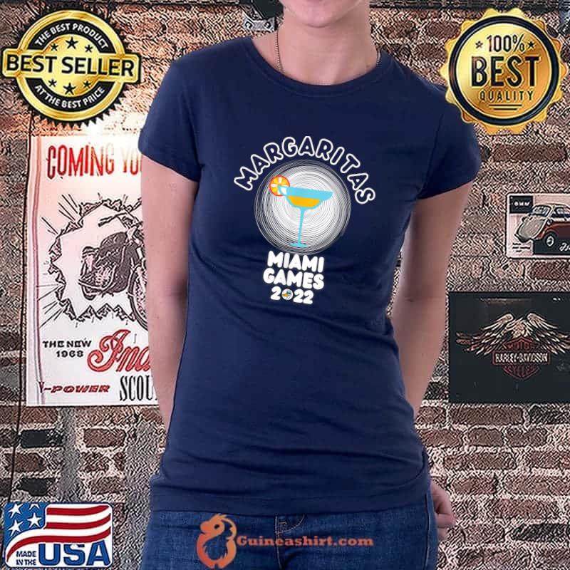 Margaritas Miami Games Año Nuevo 2022 T-Shirt Ladiestee