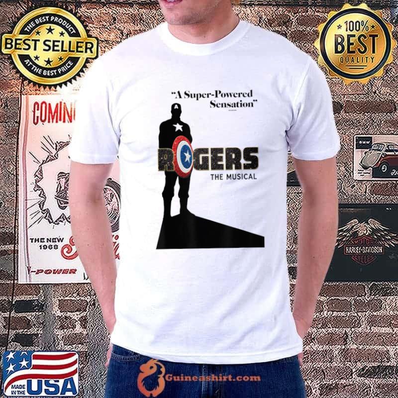 Marvel Hawkeye Rogers The Musical A Super Powered Sensation T-Shirt Unisex