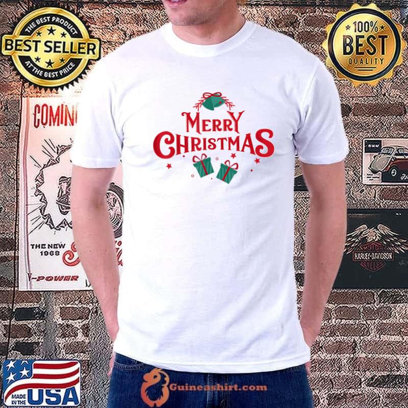 Merry Christmas T Shirt Women Men Kids Funny Letter Print T-Shirt Unisex