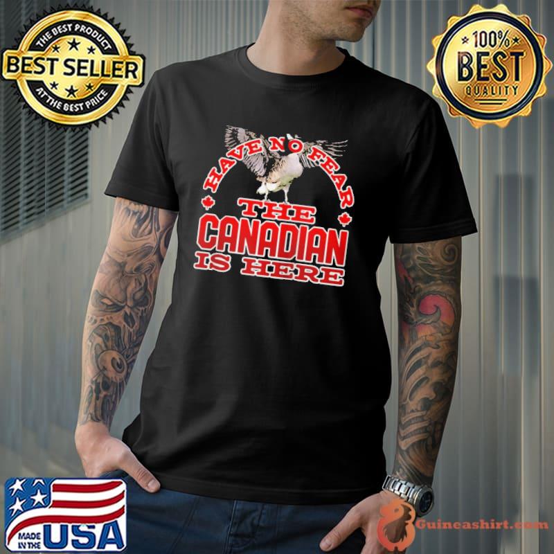 Nice Canada goose have no fear the canadian is here raglan baseball Unisex