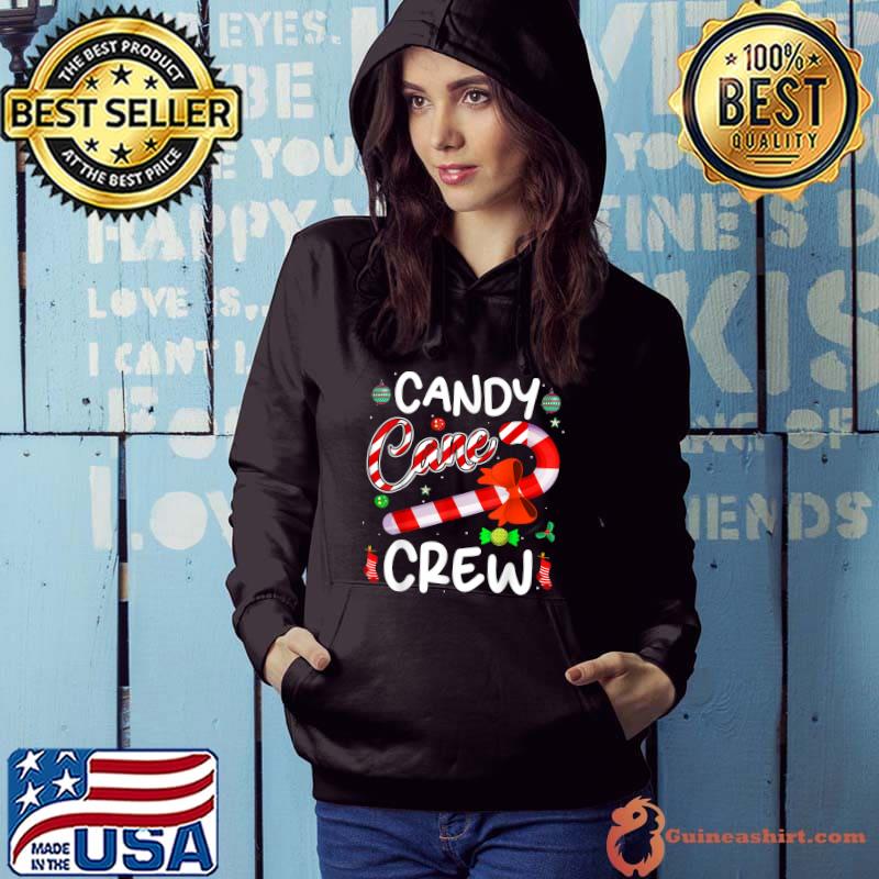Nice Candy Cane Crew Funny Christmas Candy Lover X-mas T-Shirt
