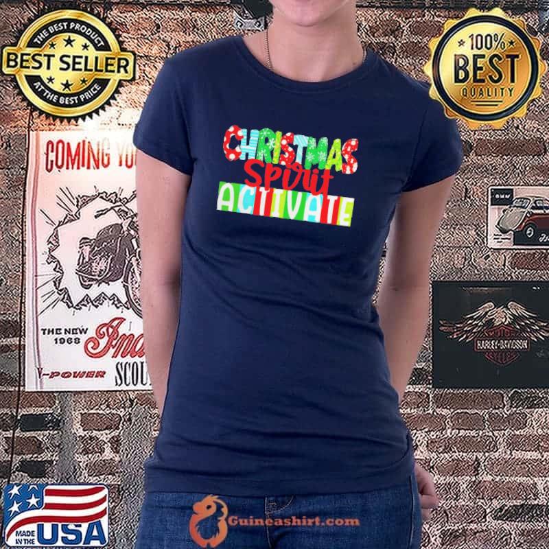 Nice Christmas Spirit Activate Sweater Shirt