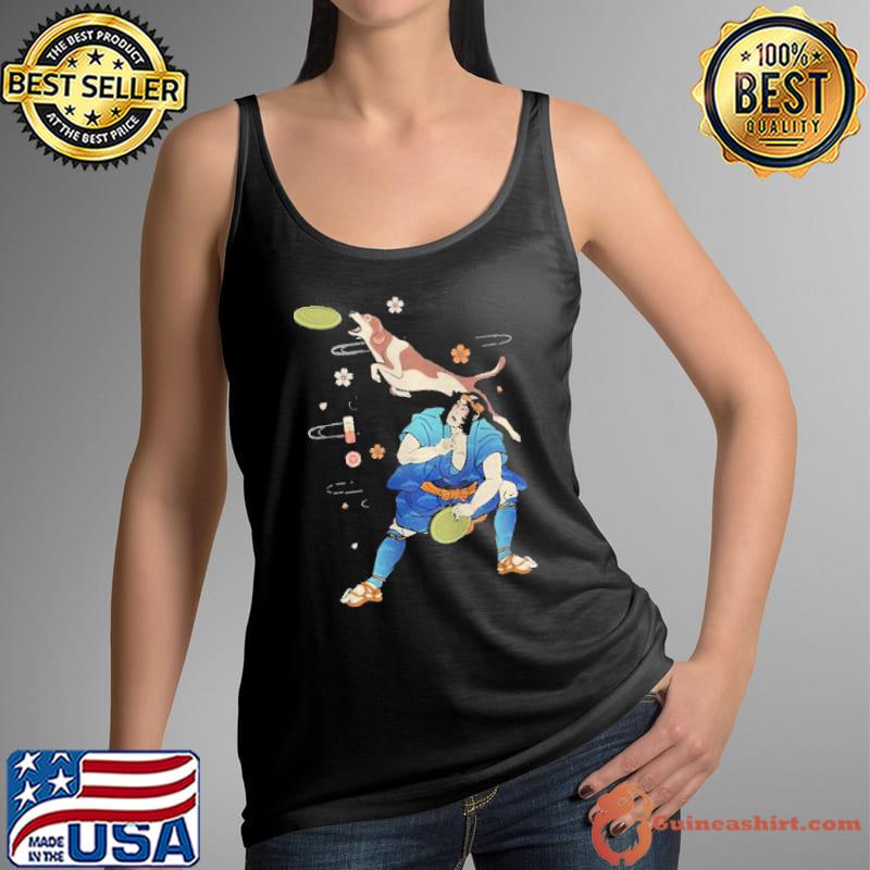 Nice Disc Dog Samurai Ukiyo Shirt Tank Top