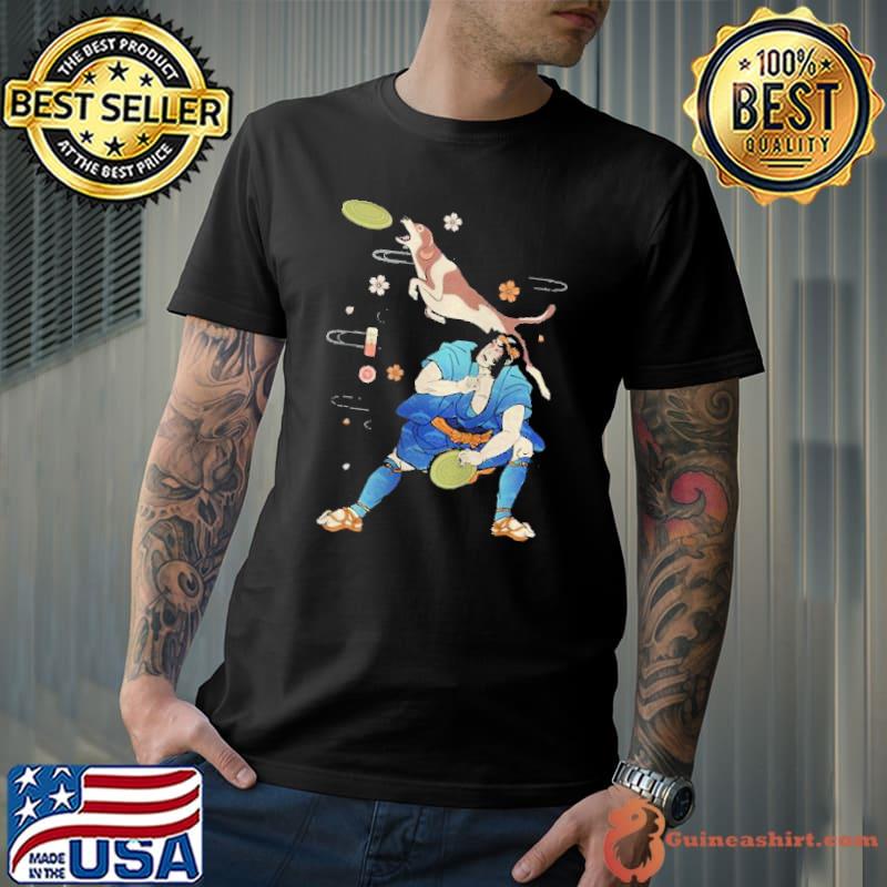 Nice Disc Dog Samurai Ukiyo Shirt Unisex