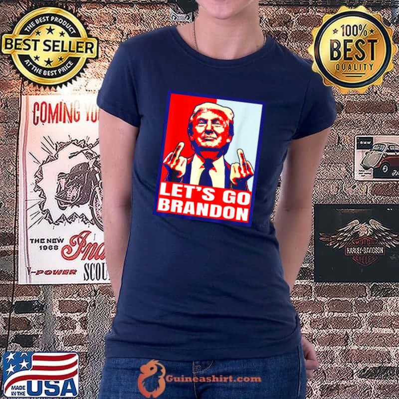 Nice Let’s Go Brandon FJB Conservative US Flag Impeach 46 Shirt