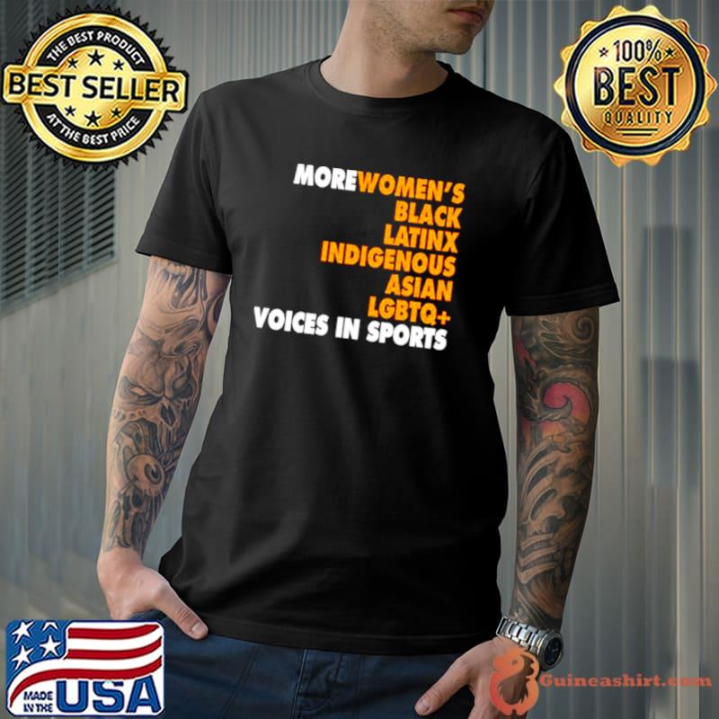 Nice More diverse voices in sports Unisex