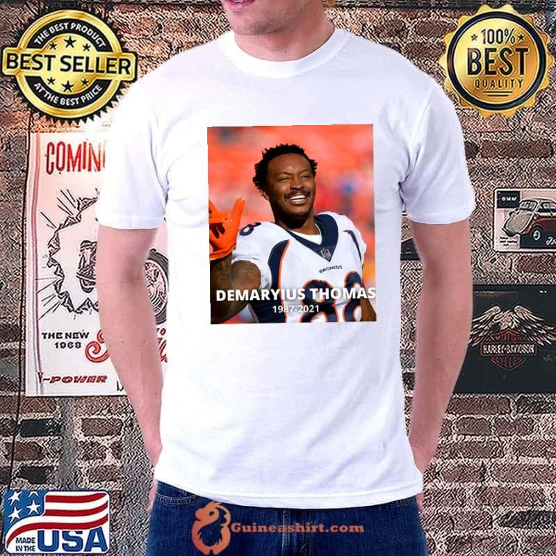 Nice Rip Demaryius Thomas Thank You For The Memories Shirt Unisex