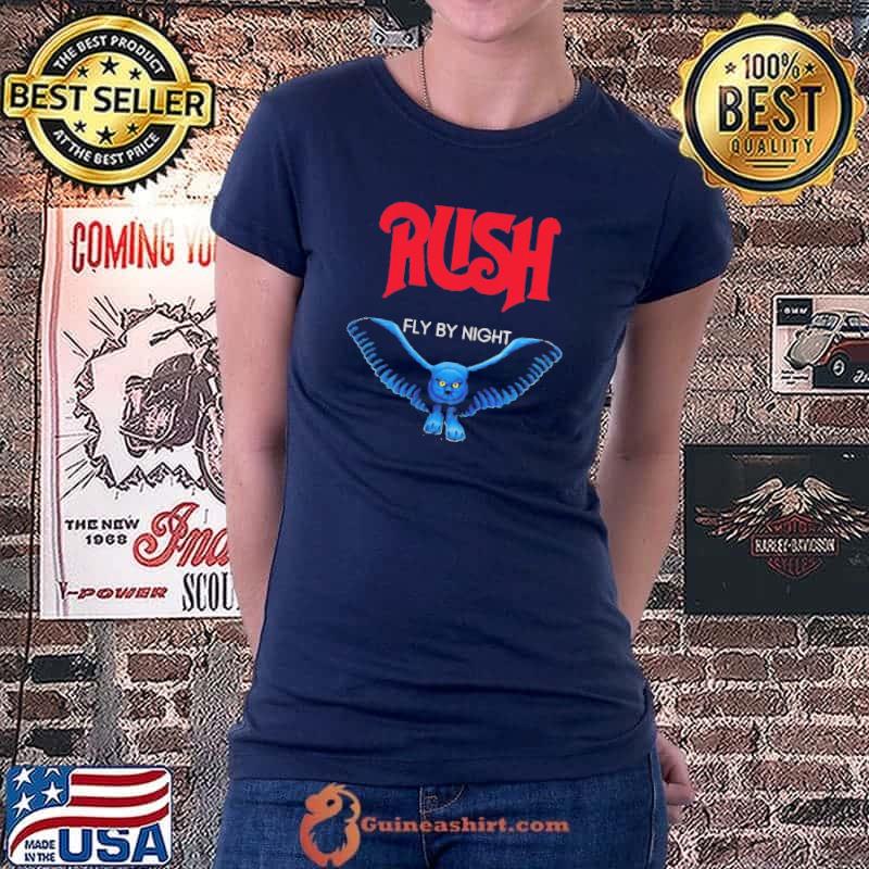 Nice Rush Fly By Night shirt