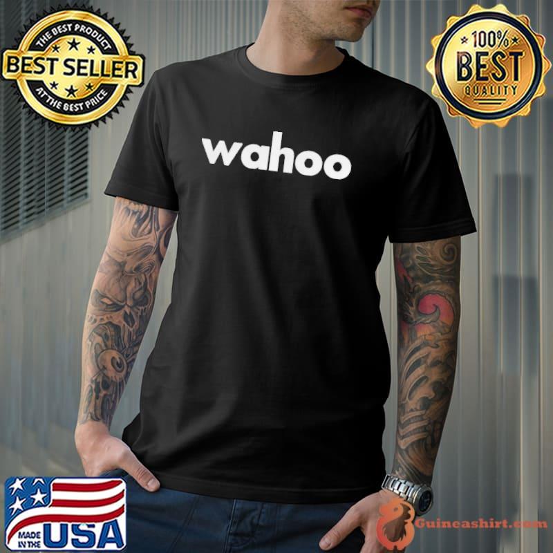 Nice Wahoo fitness wahoo logo shirt