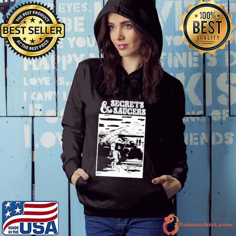 Official Aliens secrets and saucers shirt