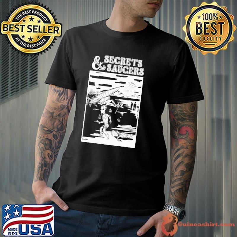 Official Aliens secrets and saucers Unisex