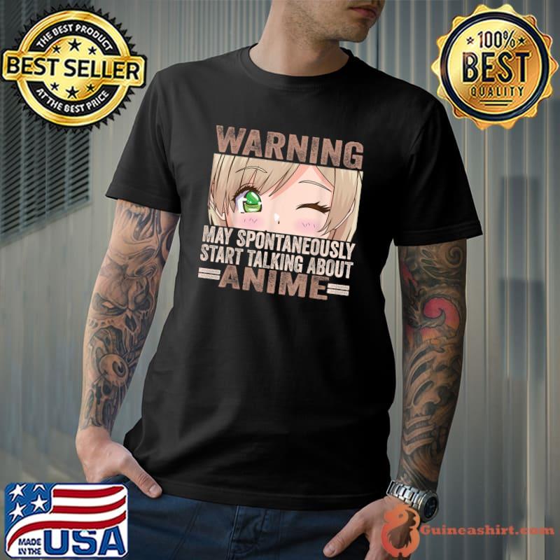 Official Anime Art For Men Women Teen Girls Anime Merch Anime Lovers T-Shirt