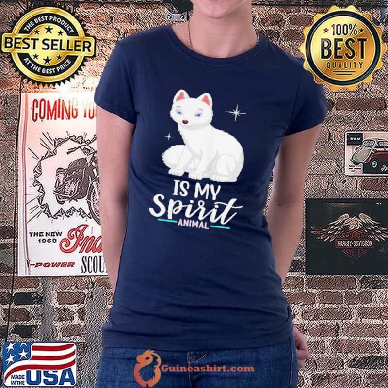 Official Arctic foxes is my spirit animal I children girl fox shirt